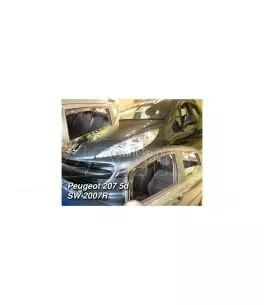 Ανεμοθραύστες για Peugeot 207 (2006+)  combi - 4 τμχ. εμπρός και πίσω 