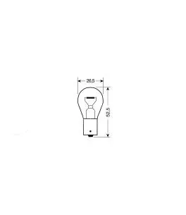 ΛΑΜΠΑΚΙΑ ΣΕΤ 10ΤΕΜ ΜΟΝΟΠΟΛΙΚΟ 12V/P21W 