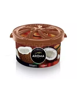 ΑΡΩΜΑΤΙΚΟ ΣΕ ΚΟΝΣΕΡΒΑ AROMA ORGANIC - ΚΑΡΥΔΑ (COCONUT) 40gr - 1 ΤΕΜ. 