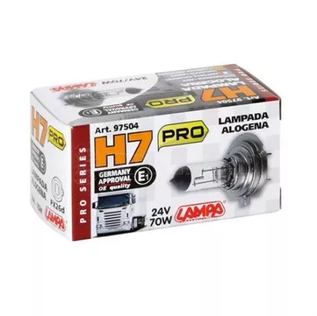 Lampa H7 24V 70W PRO-SERIES ΑΛΟΓΟΝΟΥ 1ΤΕΜ.  L9750.4 