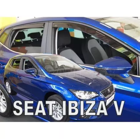 Heko ΣΕΤ ΑΝΕΜΟΘΡΑΥΣΤΕΣ ΑΥΤΟΚΙΝΗΤΟΥ ΓΙΑ SEAT IBIZA 5D 2017> ΑΠΟ ΕΥΚΑΜΠΤΟ ΦΙΜΕ ΠΛΑΣΤΙΚΟ HEKO - 4 ΤΕΜ. ΑΝΕΜ.SET28244 