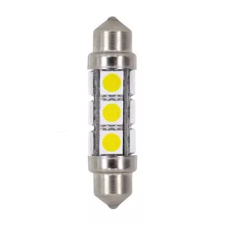 Lampa Λαμπάκια Πλαφονιέρας  24-30V SV8,5-8 10x41mm 216lm HYPER-LED (Διπλής Πολικότητας) BLISTER 2τεμ L9827.3 