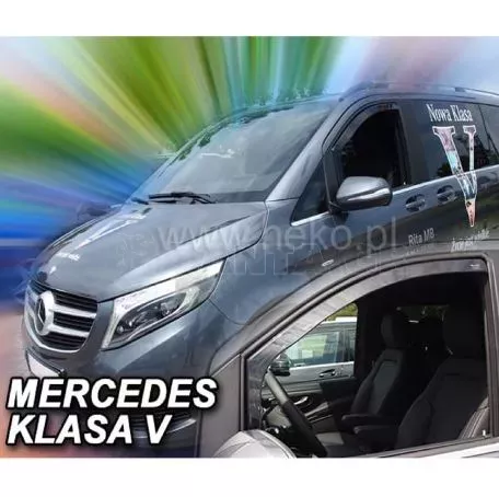 Heko ΑΝΕΜΟΘΡΑΥΣΤΕΣ ΑΥΤΟΚΙΝΗΤΟΥ ΓΙΑ MERCEDES VITO KLAS V W447 2014> ΖΕΥΓΑΡΙ ΑΠΟ ΕΥΚΑΜΠΤΟ ΦΙΜΕ ΠΛΑΣΤΙΚΟ HEKO - 2 ΤΕΜ. ΑΝΕΜ.23215 