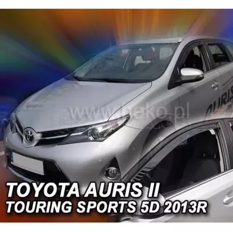 Heko ΣΕΤ ΑΝΕΜΟΘΡΑΥΣΤΕΣ ΑΥΤΟΚΙΝΗΤΟΥ ΓΙΑ TOYOTA AURIS II TOURING COMBI 5D 2013>  ΑΠΟ ΕΥΚΑΜΠΤΟ ΦΙΜΕ ΠΛΑΣΤΙΚΟ HEKO - 4 ΤΕΜ. ΑΝΕΜ.SET29637 