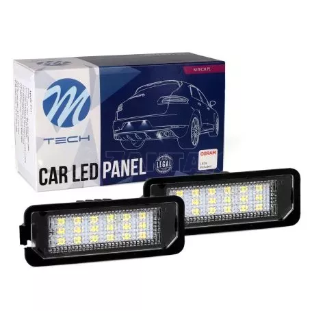 M-tech ΦΩΤΑ ΠΙΝΑΚΙΔΑΣ LED VW / SEAT / PORSCHE MTECH - 2 ΤΜΧ. CLP103/MT 