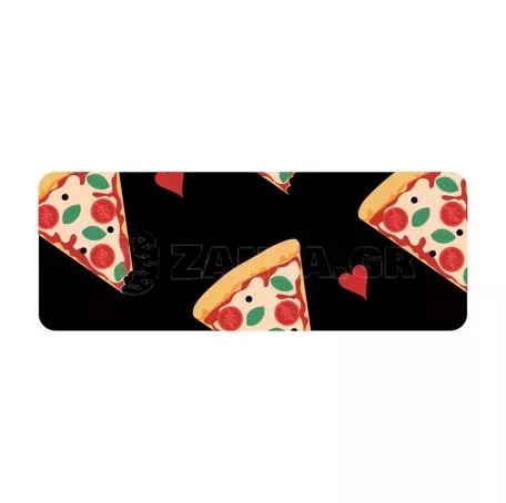 Lampa ΚΑΛΥΜΜΑ ΤΙΜΟΝΙΟΥ SKIN-COVER PIZZA (ΠΙΤΣΑ) 38/40cm (M) ΜΑΥΡΟ ΕΛΑΣΤΙΚΟ ΠΟΛΥΕΣΤΕΡΙΚΟ 2mm ΠΑΧΟΣ L3292.4 