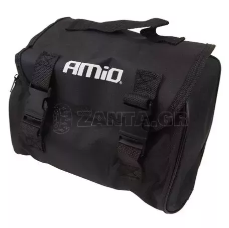 AMIO ΚΟΜΠΡΕΣΕΡ ΑΕΡΑ ΕΛΑΣΤΙΚΩΝ ΜΕΤΑΛΛΙΚΟ ACOMP-05 12V 100psi 7bar 28l/min ΜΕ ΦΙΣ ΑΝΑΠΤΗΡΑ &ΚΑΛΩΔΙΟ 300cm AMiO - 1 ΤΕΜ. 02179/AM 