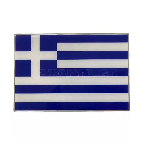 RACE AXION GREECE ΑΥΤΟΚΟΛΛΗΤΗ ΕΛΛΗΝΙΚΗ ΣΗΜΑΙΑ 13,8 X 9,4 cm ΜΠΛΕ/ΛΕΥΚΟ/ΧΡΩΜΙΟ ΜΕ ΕΠΙΚΑΛΥΨΗ ΕΠΟΞΕΙΔΙΚΗΣ ΡΥΤΙΝΗΣ (ΥΓΡΟ ΓΥΑΛΙ) (ΕΛΕΓΧΟΣ ΣΥΜΒΑΤΟΤΗΤΑΣ ΚΑΤΟΠΙΝ ΜΕΤΡΗΣΗΣ) - 1 ΤΕΜ. ΑΥΤ.GRE 