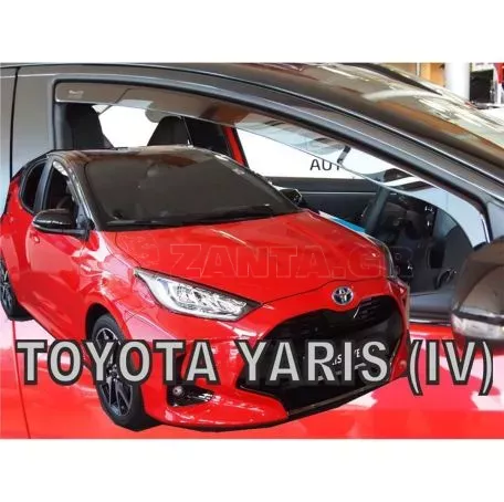 Heko ΑΝΕΜΟΘΡΑΥΣΤΕΣ ΑΥΤΟΚΙΝΗΤΟΥ ΓΙΑ TOYOTA YARIS 5D 2019+ / MAZDA 2 2022+  ΖΕΥΓΑΡΙ  ΑΠΟ ΕΥΚΑΜΠΤΟ ΦΙΜΕ ΠΛΑΣΤΙΚΟ HEKO - 2 ΤΕΜ. ΑΝΕΜ.29665 