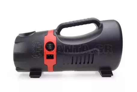 AMIO ΚΟΜΠΡΕΣΕΡ ΑΕΡΑ ΕΛΑΣΤΙΚΩΝ 230/12V 150psi 10bar ΜΕ ΦΙΣ ΑΝΑΠΤΗΡΑ & LED ΦΑΚΟ & ΚΑΛΩΔΙΟ 02383/AM 