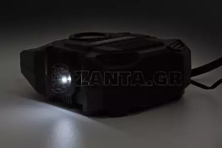 AMIO ΚΟΜΠΡΕΣΕΡ ΑΕΡΑ 12V 10bar/150psi ΜΕ 3 ΑΝΤΑΠΤΟΡΕΣ ΚΑΙ ΨΗΦΙΑΚΗ ΕΝΔΕΙΞΗ ACOMP-17 AMIO 02642/AM 