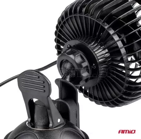 AMIO ΑΝΕΜΙΣΤΗΡΑΣ 12V 6'' (15,2cm) ΜΕ ΦΙΣ ΑΝΑΠΤΗΡΑ 2 ΤΑΧΥΤΗΤΩΝ & ΒΕΝΤΟΥΖΑ PRO SERIES  ΑMiO - 1 TEM. 03003/AM 