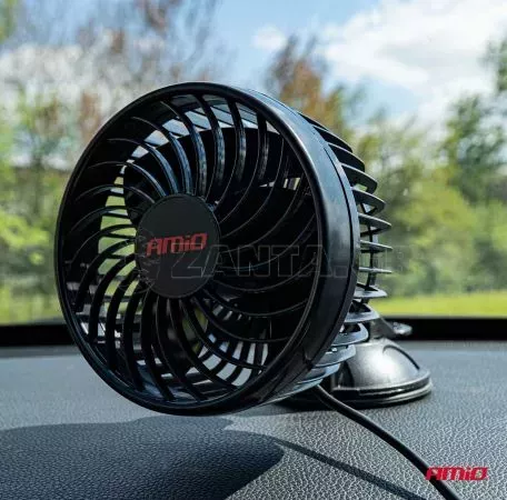 AMIO ΑΝΕΜΙΣΤΗΡΑΣ 12V 6'' (15,2cm) ΜΕ ΦΙΣ ΑΝΑΠΤΗΡΑ 2 ΤΑΧΥΤΗΤΩΝ & ΒΕΝΤΟΥΖΑ PRO SERIES  ΑMiO - 1 TEM. 03003/AM 