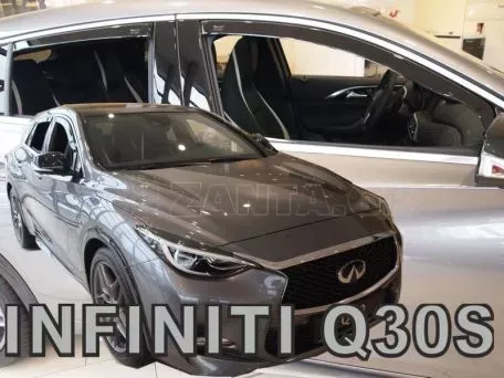 Heko ΣΕΤ ΑΝΕΜΟΘΡΑΥΣΤΕΣ ΑΥΤΟΚΙΝΗΤΟΥ ΓΙΑ INFINITY Q30S 5D 2015-2019 ΑΠΟ ΕΥΚΑΜΠΤΟ ΦΙΜΕ ΠΛΑΣΤΙΚΟ HEKO - 4 ΤΕΜ. ΑΝΕΜ.SET21512 