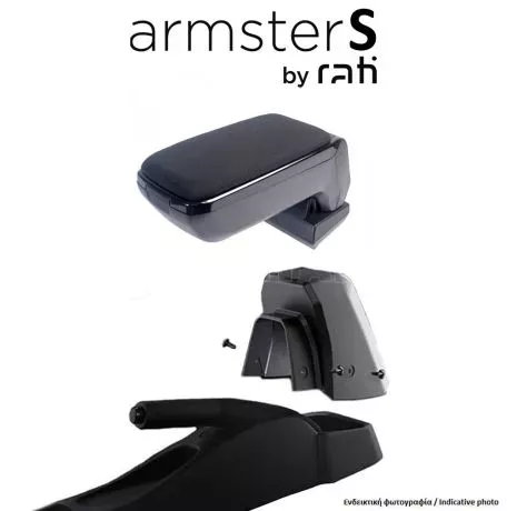 Rati ΟΛΟΚΛΗΡΩΜΕΝΟΣ ΤΕΜΠΕΛΗΣ ARMSTER S ΓΙΑ VW e-UP! 2013+  ΑΠΟ ΠΛΑΣΤΙΚΟ ΚΑΙ ΥΦΑΣΜΑ ΣΕ ΜΑΥΡΟ ΧΡΩΜΑ ΜΕ ΑΝΤΑΠΤΟΡΑ ΤΟΠΟΘΕΤΗΣΗΣ RATI - 1 ΣΕΤ (V01700/RT + V01760/RT) C05506A/RT 