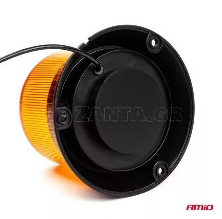 AMIO ΦΑΡΟΣ ΠΟΡΤΟΚΑΛΙ W22M 12/24V - 60xSMD LED - 115x108mm (ΜΑΓΝΗΤΙΚΗ ΒΑΣΗ/ΦΙΣ/ΚΑΛΩΔΙΟ 4m) ΑΜΙΟ - 1 ΤΕΜ. 03337/AM 