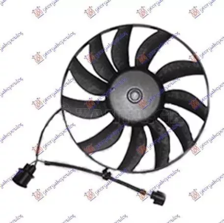 Βεντιλατέρ (Μοτέρ & Φτερωτή) (36cm) (100W) Skoda Octavia 5 2004-2008 