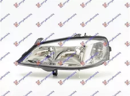 Φανός Εμπρός & Ηλεκτρικός (E) Αριστερός Opel Astra G 1998-2004 