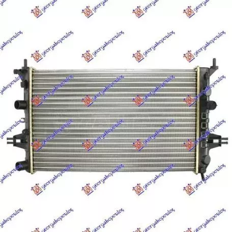 Ψυγείο Νερού 1.2 16V (Με A/C) (60x37.5x26) (Παροχές Δεξιά) (Valeo Classic) Opel Astra G 1998-2004 