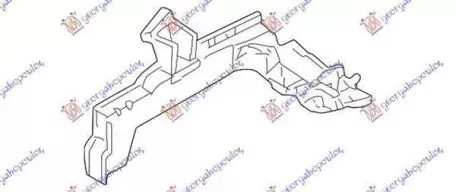 Σασί Εμπρός (Γνήσιο Ανταλλακτικό) Δεξιό Hyundai Accent Hatchback 1999-2002 