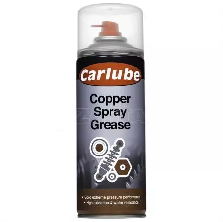 CarPlan ΣΠΡΕΥ ΓΡΑΣΣΟ ΧΑΛΚΟΥ CARLUBE COPPER SPRAY GREASE 400ML CP-CCG412 