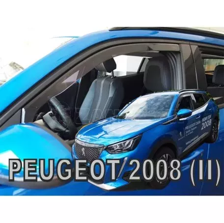 Heko ΑΝΕΜΟΘΡΑΥΣΤΕΣ ΑΥΤΟΚΙΝΗΤΟΥ ΓΙΑ PEUGEOT 2008 5D 2019> / 2008E 5D 2019> - ΖΕΥΓΑΡΙ ΑΠΟ ΕΥΚΑΜΠΤΟ ΦΙΜΕ ΠΛΑΣΤΙΚΟ HEKO - 2 ΤΕΜ. ΑΝΕΜ.26162 