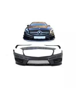 Μπροστινός Προφυλακτήρας Για Mercedes-Benz A-Class W176 12-18 Amg A45 Look 