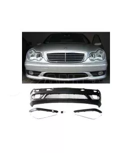 Μπροστινός Προφυλακτήρας Για Mercedes-Benz C-Class W203 00-07 C32 Amg Look 