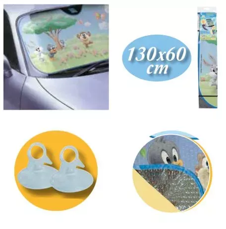 ototop ΗΛΙΟΠΡΟΣΤΑΣΙΑ ΠΑΡΜΠΡΙΖ 130x60  ΒΕΝΤΟΥΖΑ WB BABY TWEETY + FRIENDS 21222/OTO 