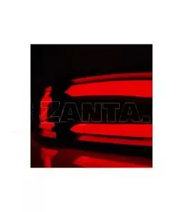 Πισινά Φανάρια Set Για Seat Ibiza 6L 02-08 Led Bar Κόκκινο/Φιμέ LH Group 