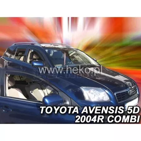 Heko ΑΝΕΜΟΘΡΑΥΣΤΕΣ ΑΥΤΟΚΙΝΗΤΟΥ ΓΙΑ TOYOTA AVENSIS 4d 2003-2009 sedan   ΖΕΥΓΑΡΙ ΑΠΟ ΕΥΚΑΜΠΤΟ ΦΙΜΕ ΠΛΑΣΤΙΚΟ HEKO - 2 ΤΕΜ. ΑΝΕΜ.29352 