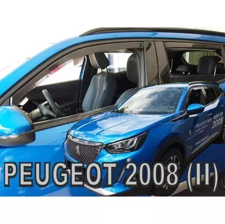 Heko ΣΕΤ ΑΝΕΜΟΘΡΑΥΣΤΕΣ ΑΥΤΟΚΙΝΗΤΟΥ ΓΙΑ PEUGEOT 2008 5D 2019> /2008E 5D 2019> - ΑΠΟ ΕΥΚΑΜΠΤΟ ΦΙΜΕ ΠΛΑΣΤΙΚΟ HEKO - 4 ΤΕΜ. ΑΝΕΜ.SET26163 