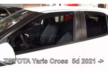 Heko ΣΕΤ ΑΝΕΜΟΘΡΑΥΣΤΕΣ ΑΥΤΟΚΙΝΗΤΟΥ ΓΙΑ TOYOTA YARIS CROSS 5D 2021+  ΑΠΟ ΕΥΚΑΜΠΤΟ ΦΙΜΕ ΠΛΑΣΤΙΚΟ HEKO - 4 ΤΕΜ. ΑΝΕΜ.SET29670 