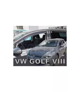 Ανεμοθραύστες για Volkswagen Golf VIII 5D (2020+) - 4 τμχ. εμπρός και πίσω 