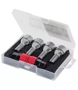 Αντικλεπτικά Μπουλόνια Ασφαλείας Butzi Pro Kit 6 pcs Με Μοναδικό Κλειδί-Εργαλείο Type-DD M12x1.25 L28 