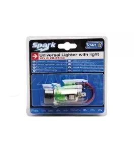 Αναπτήρας Αυτοκινήτου Με Φως 12 Volt Universal 28-29mm Car+ 2808004 