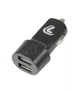 ΑΝΤΑΠΤΟΡΑΣ ΑΝΑΠΤΗΡΑ ΜΕ 2 ΘΥΡΕΣ USB 12/24V 2100 mA ESSENTIALS LINE (ΜΑΥΡΟ) 