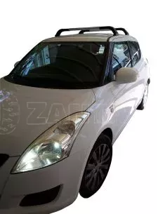 Hermes Kit Μπάρες  με χρώμα Αλουμίνιο - Πόδια για Suzuki Swift 2005-2010 & 2010-2017 2 τεμάχια ΜΠ.SSWIFT.01 