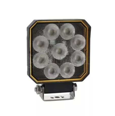 Lampa ΠΡΟΒΟΛΕΑΣ ΕΡΓΑΣΙΑΣ WL-30 10/30V 15W 1500lm 6.000k 9LED COMBO (ΔΙΑΘΛΑΣΗΣ) ΤΕΤΡΑΓΩΝΟΣ 130x110mm LAMPA - 1 τεμ. L7237.1 