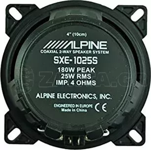 Alpine  ALPINE SXE-1025S HXEIA AYTOKINHTOY 4'' 25W RMS 2 ΔΡΟΜΩΝ SXE-1025S 