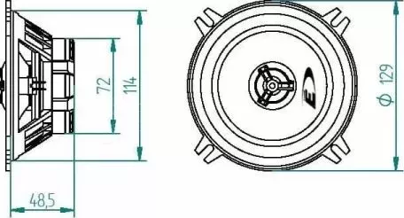 Alpine  ALPINE SXE-1035S HXEIA AYTOKINHTOY 5.25'' 35W RMS 2 ΔΡΟΜΩΝ SXE-1035S 