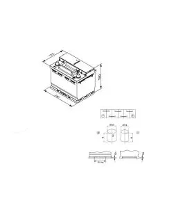 Μπαταρία Αυτοκινήτου 60Ah Δεξιά Bosch 640Α (ΕΝ) Start Stop AGM S4E05 