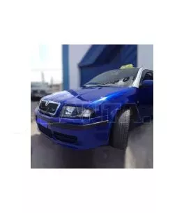 Μπροστινά Φανάρια Set Για Skoda Octavia 1U 00-10 DRL Μαύρα H1/H1/H7 Sonar 