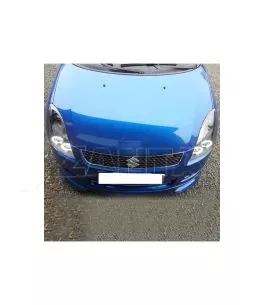 Μπροστινά Φανάρια Set Για Suzuki Swift 05-10 ccfl Angel Eyes Μαύρα H1/H1Sonar 