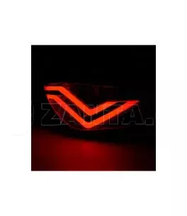 Πισινά Φανάρια Set Για Seat Ibiza 6J 08-12 Led Bar Μαύρα Sonar 