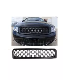 Μάσκα Για Audi A4 B6 8E 00-04 RS4 Look Κυψελωτή Μαύρη 1 Τεμάχιο 