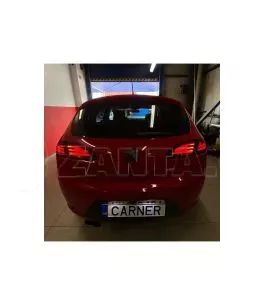 Πισινά Φανάρια Set Για Seat Leon 1P 05-09 Led Κόκκινο/Φιμέ Sonar 