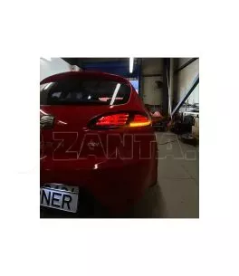 Πισινά Φανάρια Set Για Seat Leon 1P 05-09 Led Κόκκινο/Φιμέ Sonar 