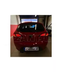 Πισινά Φανάρια Set Για Seat Leon 1P 05-09 Led Κόκκινο/Φιμέ Sonar 