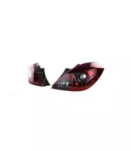 Πισινά Φανάρια Set Για Opel Corsa D 3D 06-14 OPC Look Κόκκινο/Φιμέ TYC 